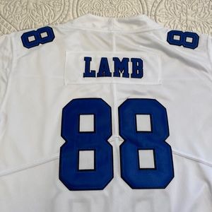 Youth football jersey white